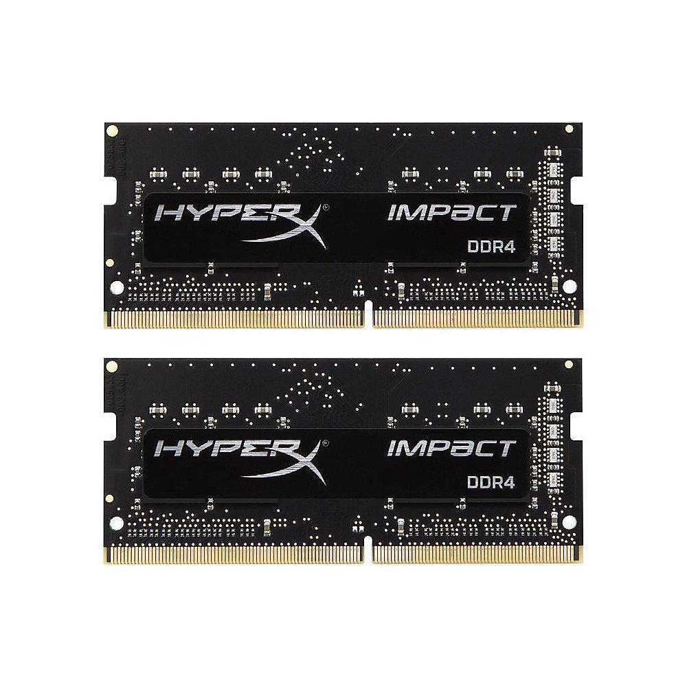 16GB (2x8GB) HyperX Impact DDR4-2133 CL13 SO-DIMM RAM Speicher Kit, 16GB, 2x8GB, HyperX, Impact, DDR4-2133, CL13, SO-DIMM, RAM, Speicher, Kit