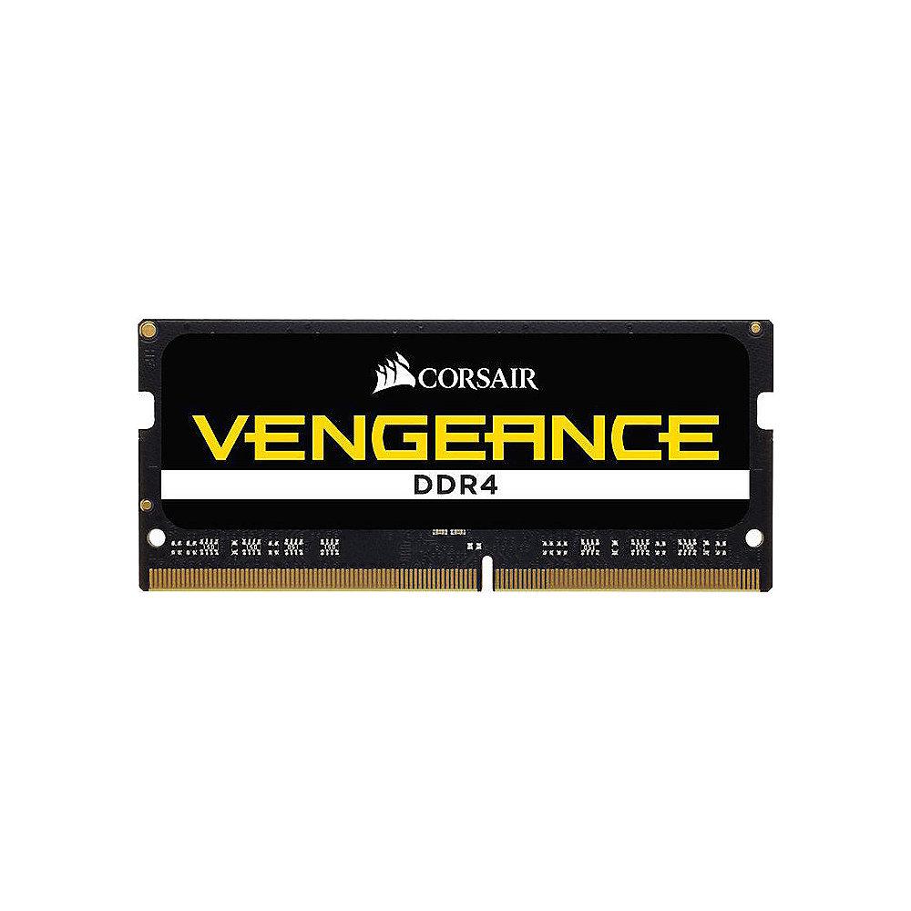 16GB Corsair Vengeance DDR4-2400 MHz CL 16 SODIMM Notebookspeicher Kit, 16GB, Corsair, Vengeance, DDR4-2400, MHz, CL, 16, SODIMM, Notebookspeicher, Kit