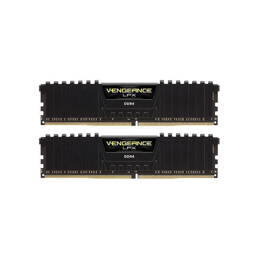 8GB (2x4GB) Corsair Vengeance LPX Schwarz DDR4-2133MHz CL13 (CL13-15-15-28 ) RAM, 8GB, 2x4GB, Corsair, Vengeance, LPX, Schwarz, DDR4-2133MHz, CL13, CL13-15-15-28, , RAM