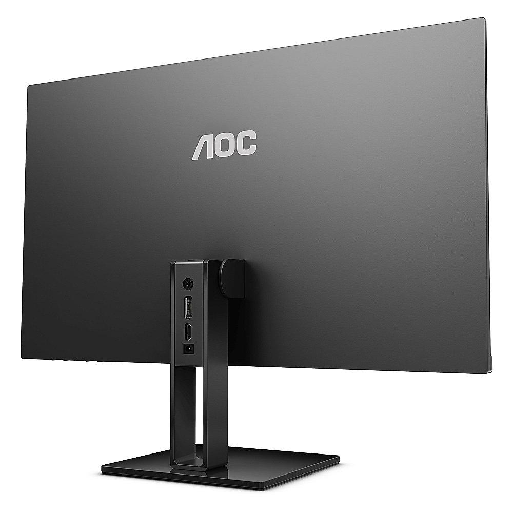 AOC 27V2Q 68,5cm (27") Design-Monitor 16:9 HDMI/DP 5ms FreeSync 250cd/m²