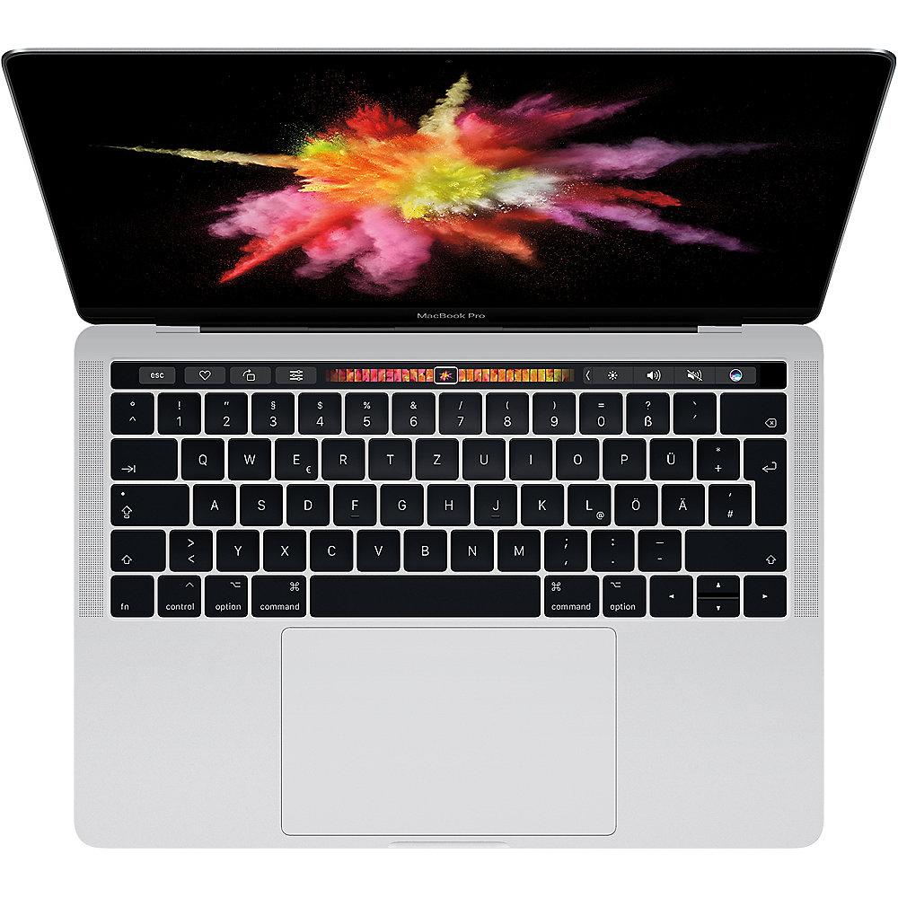 Apple MacBook Pro 13,3" Retina 2017 i5 3,1/8/512 GB Touchbar Silber MPXY2D/A