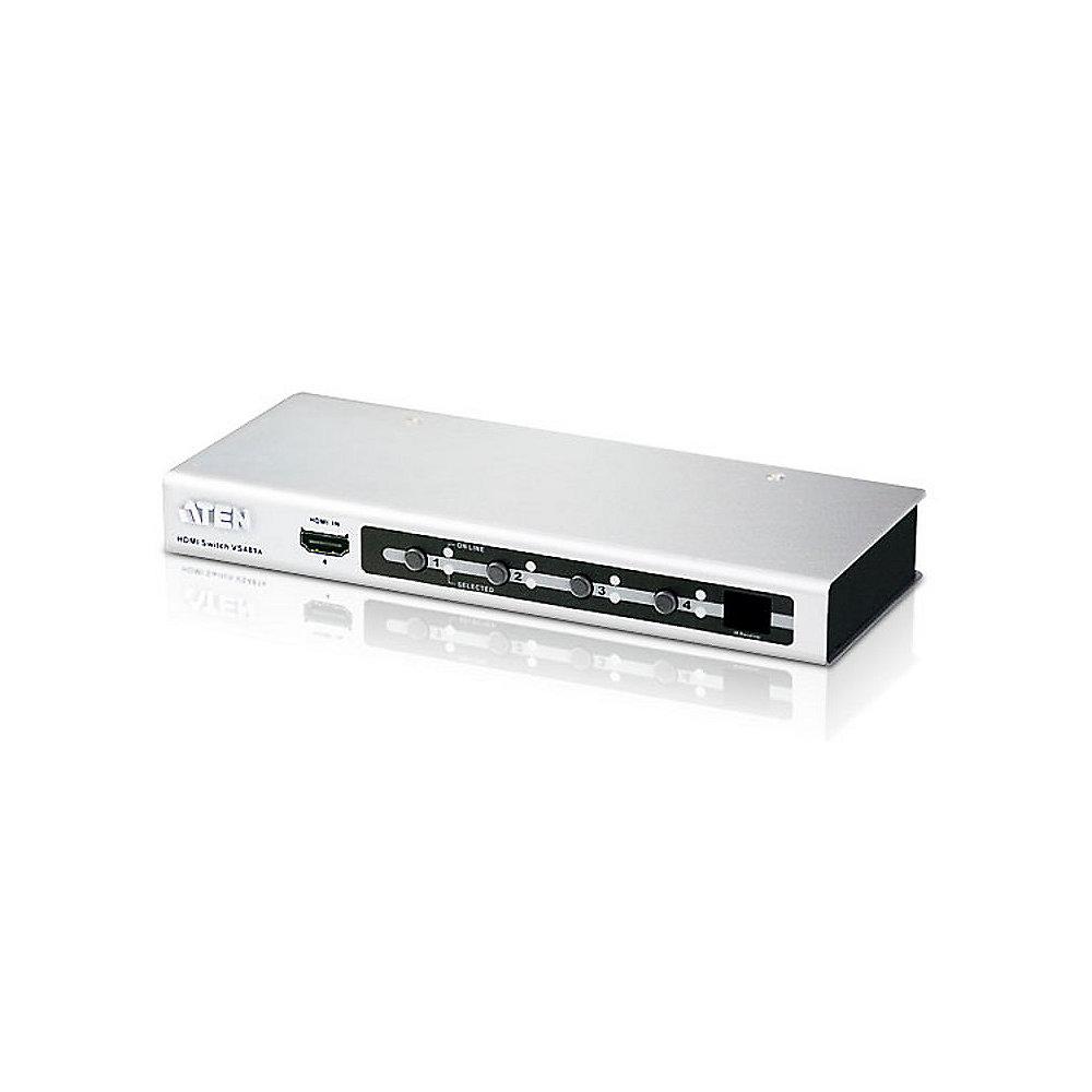 Aten VS481A HDMI Umschalter elektronisch 4-fach, Aten, VS481A, HDMI, Umschalter, elektronisch, 4-fach