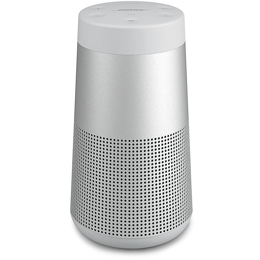 BOSE SoundLink Revolve Bluetooth Lautsprecher silber portabel mit Akku, BOSE, SoundLink, Revolve, Bluetooth, Lautsprecher, silber, portabel, Akku