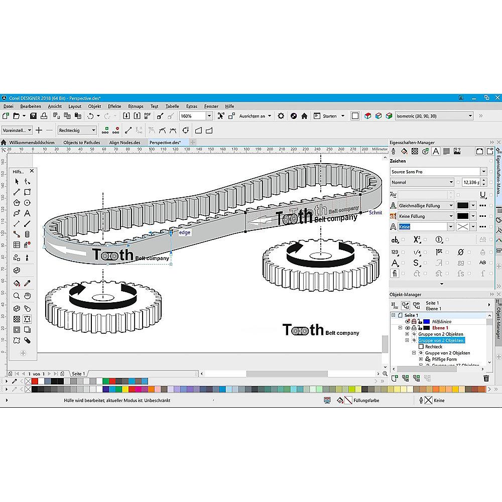 CORELDRAW Technical Suite 2018 1 User 5-50 User EDU Lizenz ML