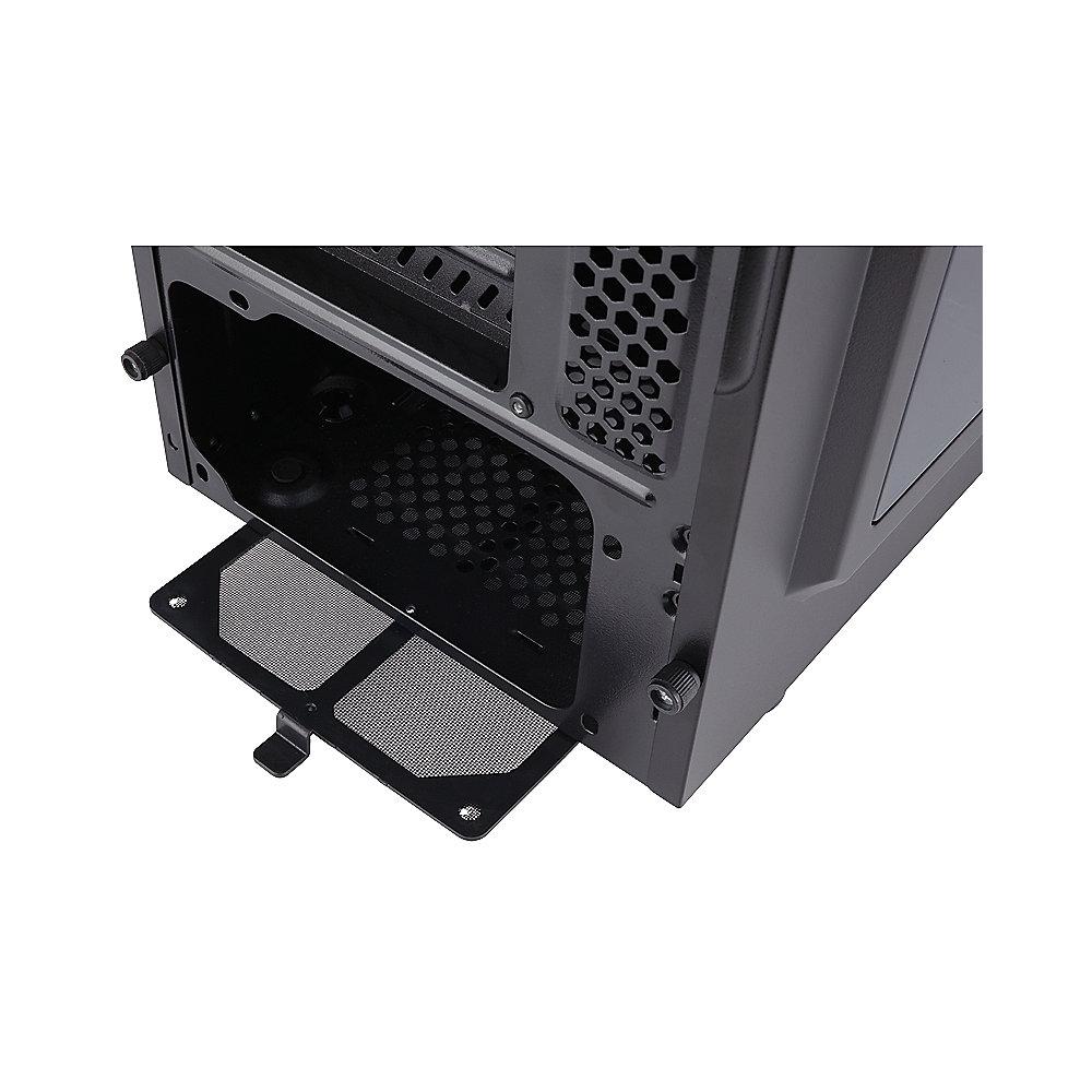 Corsair Carbide 88R Midi Tower Micro ATX Gehäuse mit Seitenfenster Schwarz