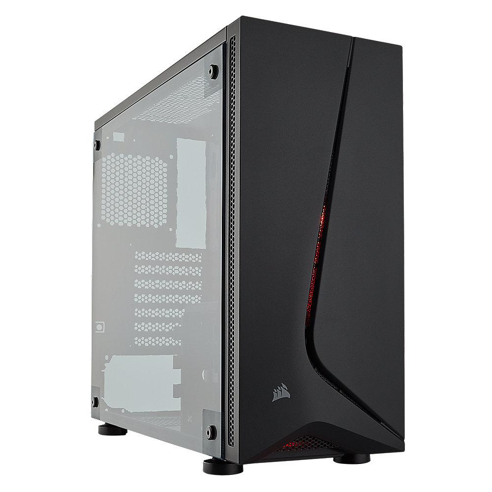 Corsair Carbide SPEC-05 Midi Tower Gaming Gehäuse, mit Seitenfenster, schwarz