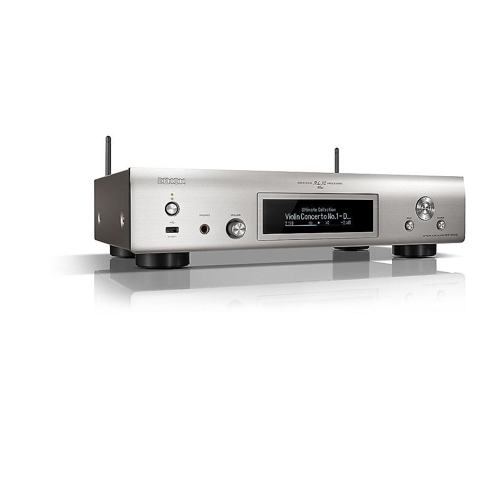 Denon DNP-800NE Netzwerk-Audio-Player, HEOS, silber