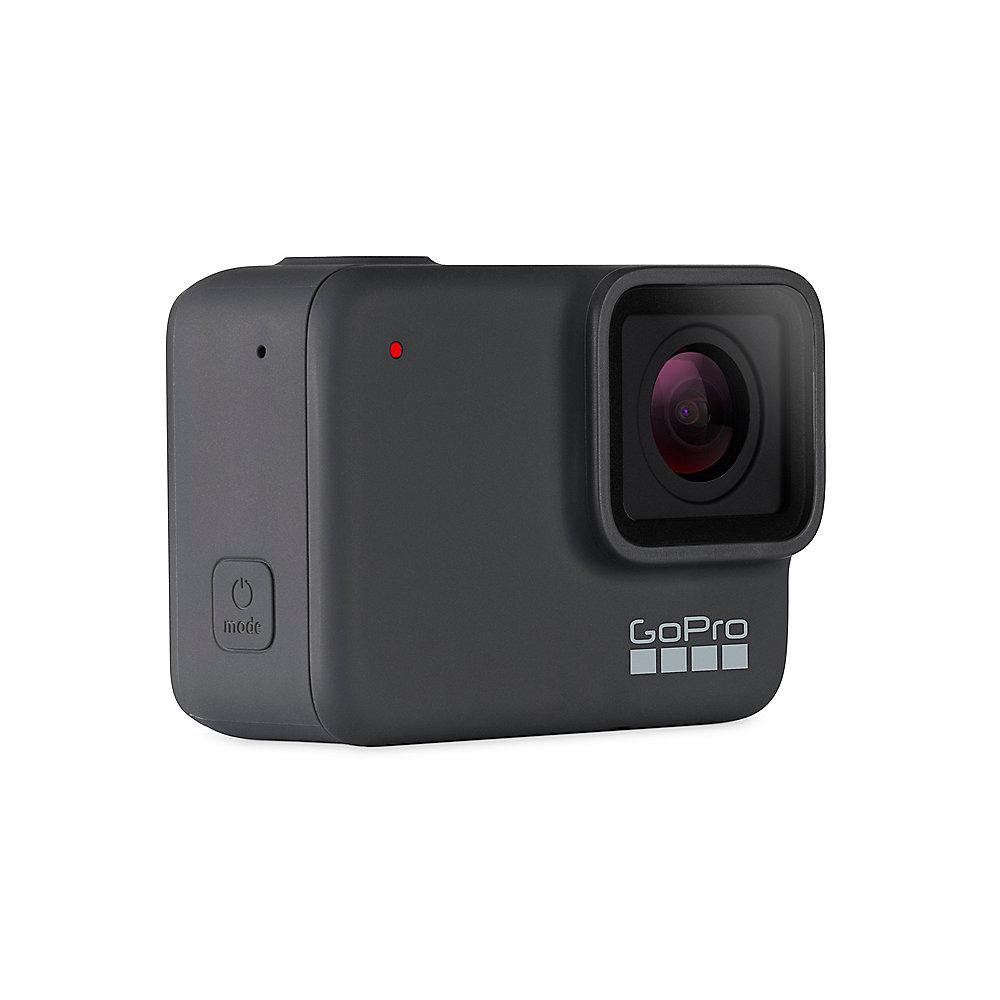 GoPro Hero 7 Silver 4K-Action Cam wasserdicht Sprachsteuerung Touchscreen, *GoPro, Hero, 7, Silver, 4K-Action, Cam, wasserdicht, Sprachsteuerung, Touchscreen