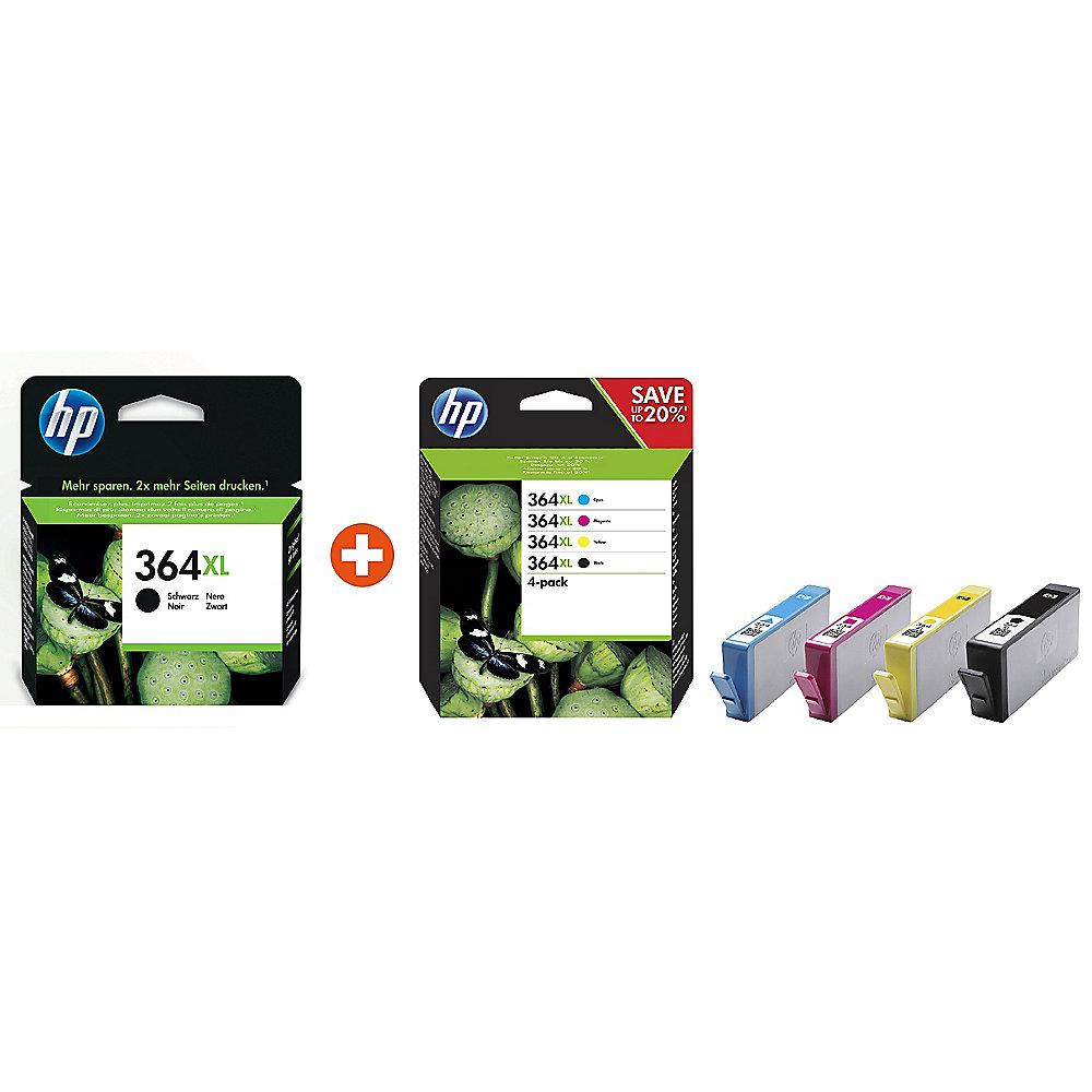 HP 364XL Original Druckerpatrone schwarz CN684EE   Multipack N9J74AE, HP, 364XL, Original, Druckerpatrone, schwarz, CN684EE, , Multipack, N9J74AE