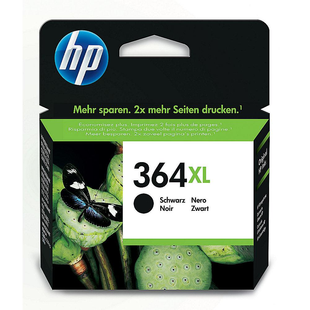 HP 364XL Original Druckerpatrone schwarz CN684EE   Multipack N9J74AE