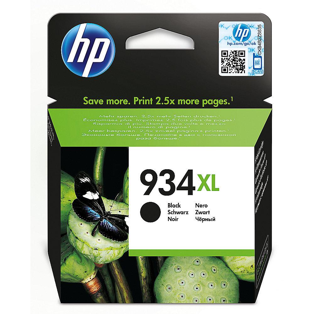 HP 934XL Original Druckerpatrone Schwarz C2P23AE, HP, 934XL, Original, Druckerpatrone, Schwarz, C2P23AE