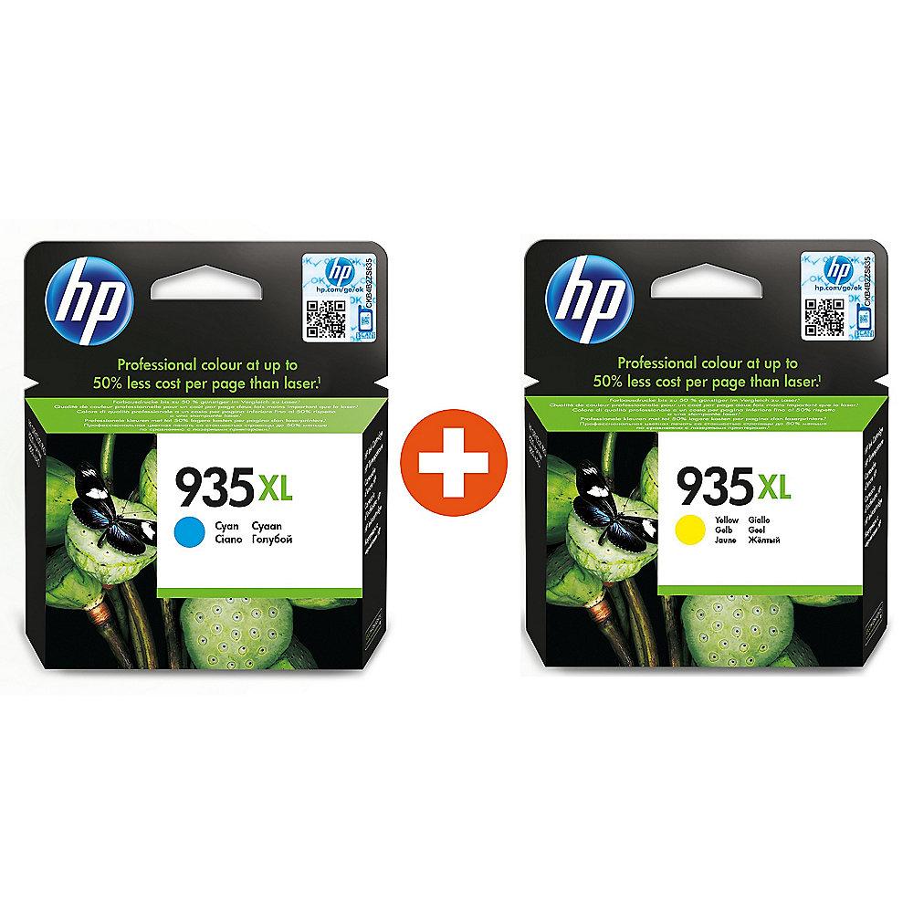 HP 935XL Original Druckerpatrone Cyan Gelb C2P24AE C2P26AE   10€, HP, 935XL, Original, Druckerpatrone, Cyan, Gelb, C2P24AE, C2P26AE, , 10€