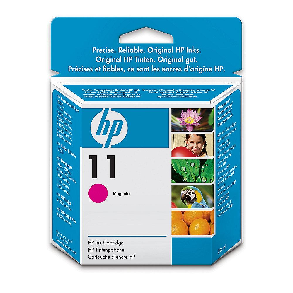 HP C4837AE Original Druckerpatrone 11 magenta, HP, C4837AE, Original, Druckerpatrone, 11, magenta