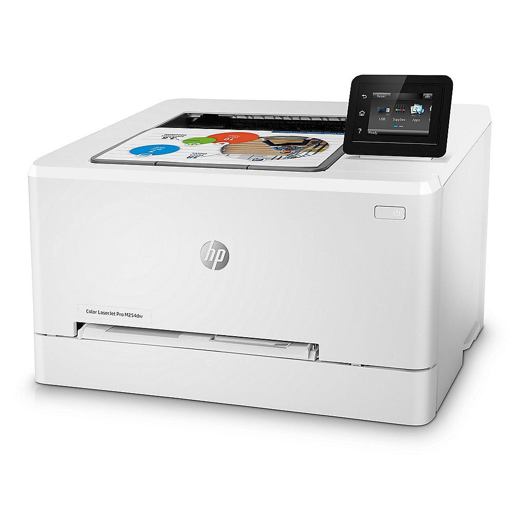 HP Color LaserJet Pro M254dw Farblaserdrucker LAN WLAN