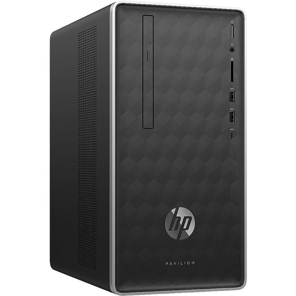 HP Pavilion 590-p0571ng Desktop PC Ryzen 7 2700G 16GB 1TB 256GB SSD RX580 Win10