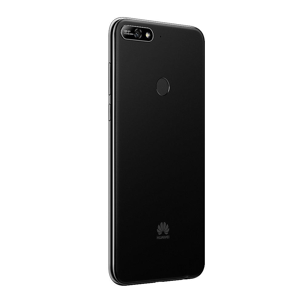 HUAWEI Y7 2018 Dual-SIM black Android 8.0 Smartphone, HUAWEI, Y7, 2018, Dual-SIM, black, Android, 8.0, Smartphone