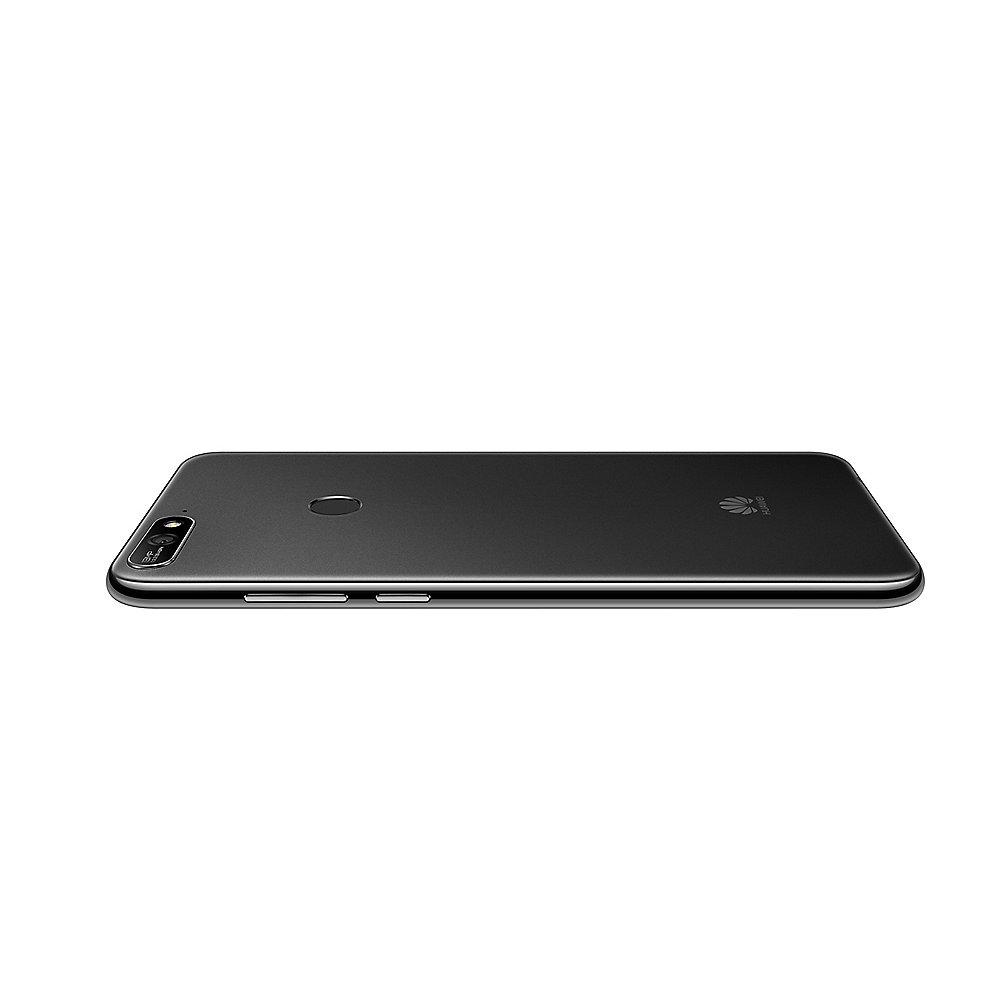 HUAWEI Y7 2018 Dual-SIM black Android 8.0 Smartphone, HUAWEI, Y7, 2018, Dual-SIM, black, Android, 8.0, Smartphone