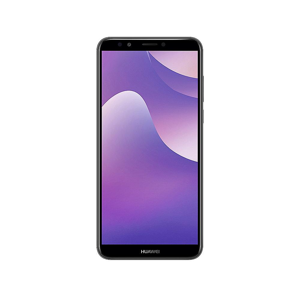HUAWEI Y7 2018 Dual-SIM black Android 8.0 Smartphone, HUAWEI, Y7, 2018, Dual-SIM, black, Android, 8.0, Smartphone