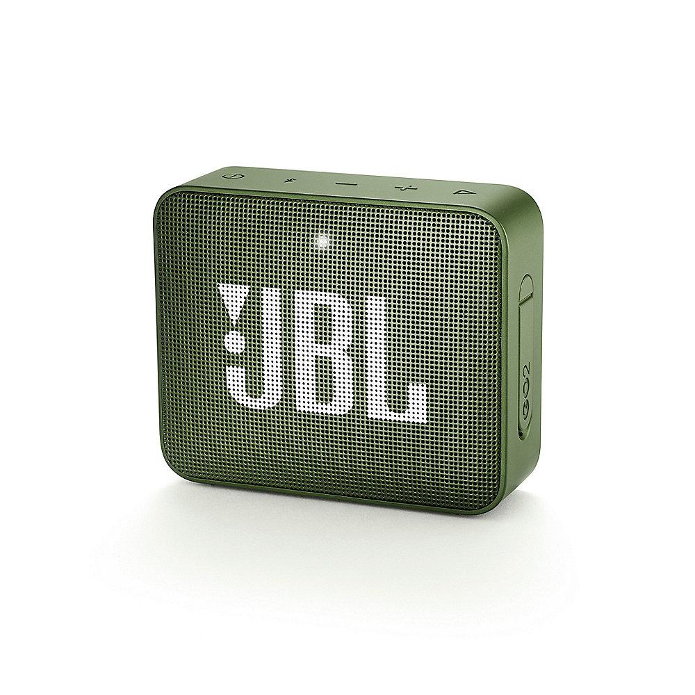 JBL GO2 Grün Ultraportabler Bluetooth Lautsprecher wasserdicht