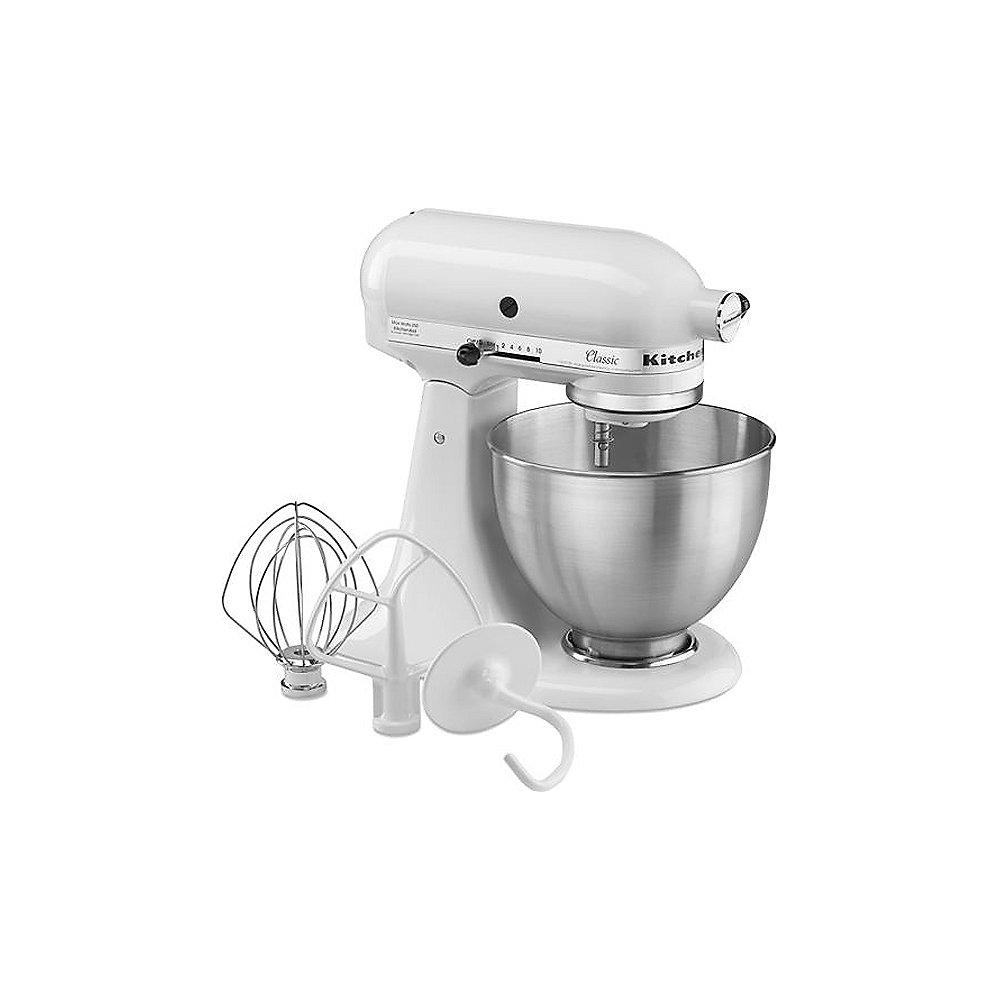 KitchenAid CLASSIC 5K45SS EWH Küchenmaschine weiss