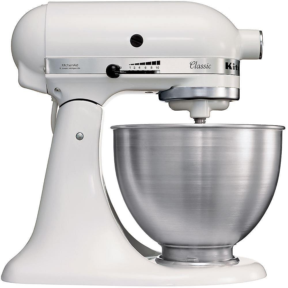 KitchenAid CLASSIC 5K45SS EWH Küchenmaschine weiss