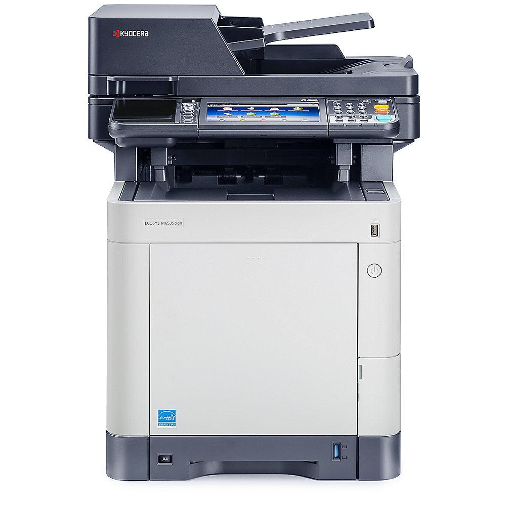 Kyocera ECOSYS M6535cidn Farblaserdrucker Scanner Kopierer Fax LAN, Kyocera, ECOSYS, M6535cidn, Farblaserdrucker, Scanner, Kopierer, Fax, LAN