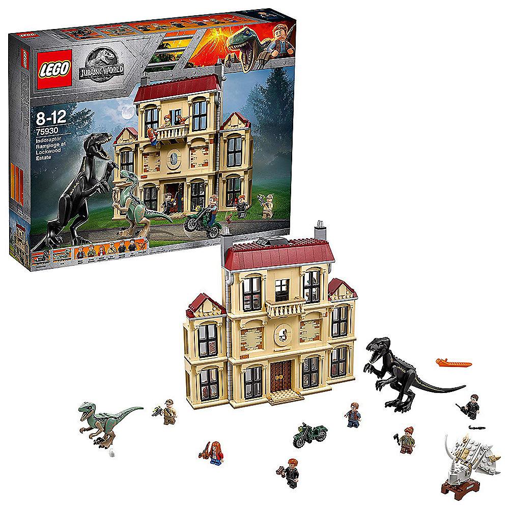 LEGO Jurassic World - Indoraptor-Verwüstung des Lockwood Anwesens (75930), LEGO, Jurassic, World, Indoraptor-Verwüstung, des, Lockwood, Anwesens, 75930,