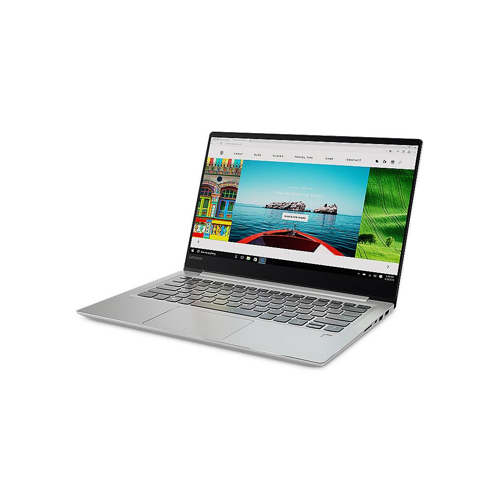 Lenovo IdeaPad 720s-14IKB Notebook silber i7-7500U SSD FullHD GF940MX Windows 10, Lenovo, IdeaPad, 720s-14IKB, Notebook, silber, i7-7500U, SSD, FullHD, GF940MX, Windows, 10