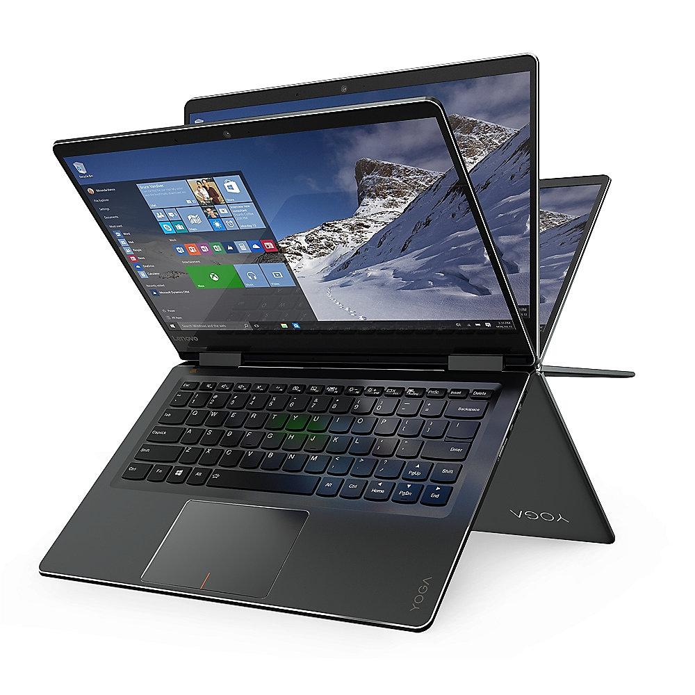 Lenovo Yoga 710-14IKB 2in1 Notebook schwarz i5-7200U Full HD Windows 10