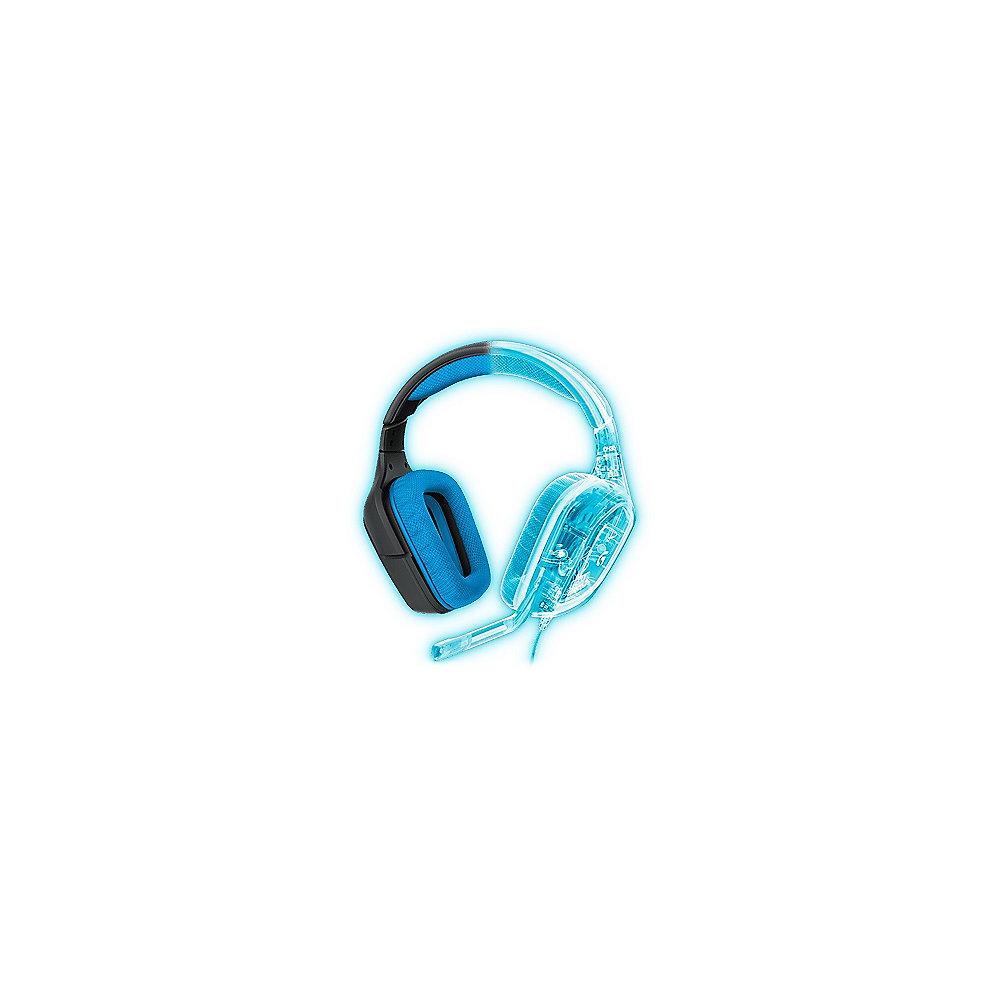 Logitech G430 Surround Sound Gaming Headset Blau 981-000537, Logitech, G430, Surround, Sound, Gaming, Headset, Blau, 981-000537