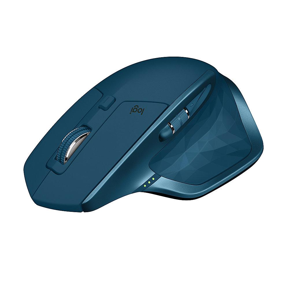 Logitech MX Master 2S Kabellose Maus PC/Mac Midnight Teal 910-005140