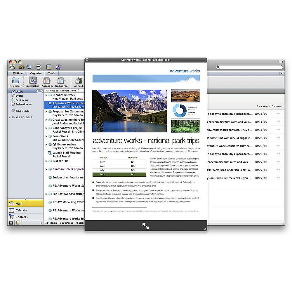 Microsoft Outlook Mac Lizenz   SA Open-NL, Microsoft, Outlook, Mac, Lizenz, , SA, Open-NL