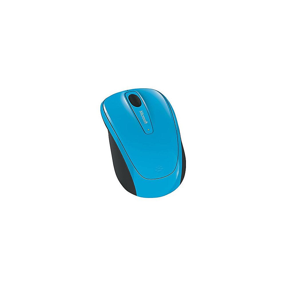 Microsoft Wireless Mobile Mouse 3500 Cyan Blue GMF-00271