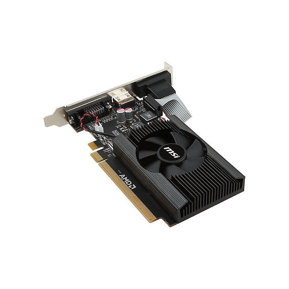 MSI AMD Radeon R7 240 1GB DDR3 DVI/HDMI/VGA Grafikkarte Low Profile