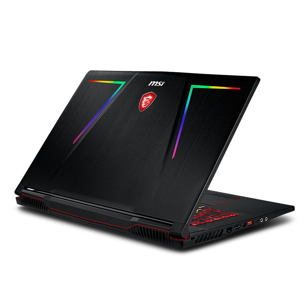 MSI GE73 8RF-215 Raider RGB 17,3"FHD i7-8750H 16GB/1TB 128GB SSD GTX1070 DOS