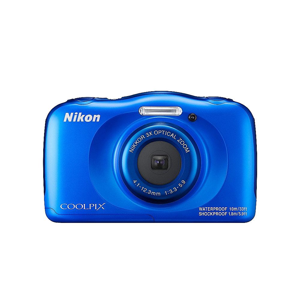 Nikon COOLPIX W100 Unterwasserkamera blau