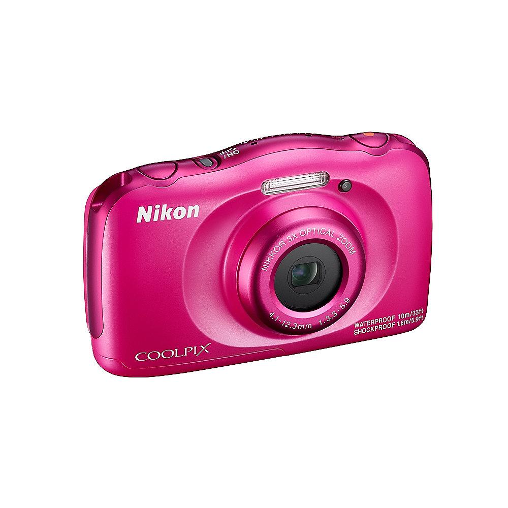 Nikon COOLPIX W100 Unterwasserkamera pink