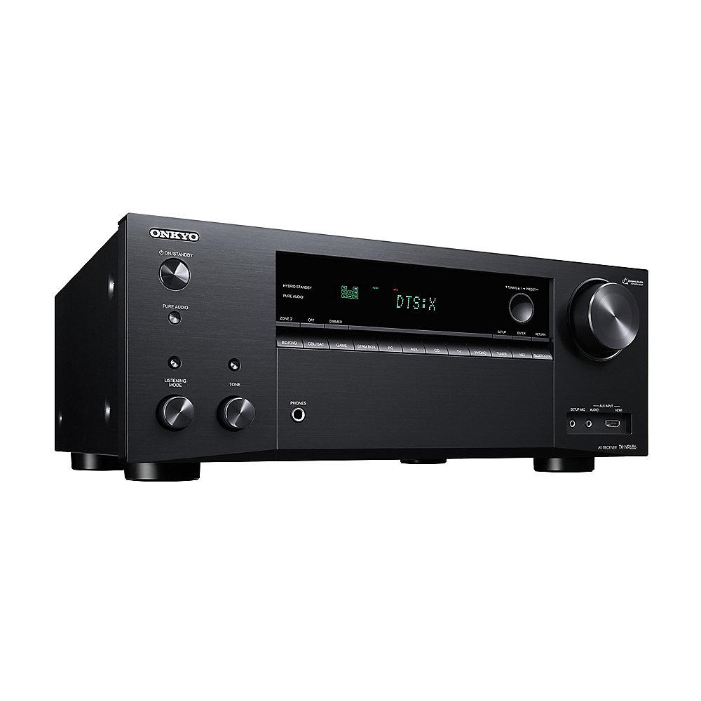 Onkyo TX-NR686E 7.2 AV Netzwerk Receiver Bluetooth/Wi-Fi/Multiroom Schwarz