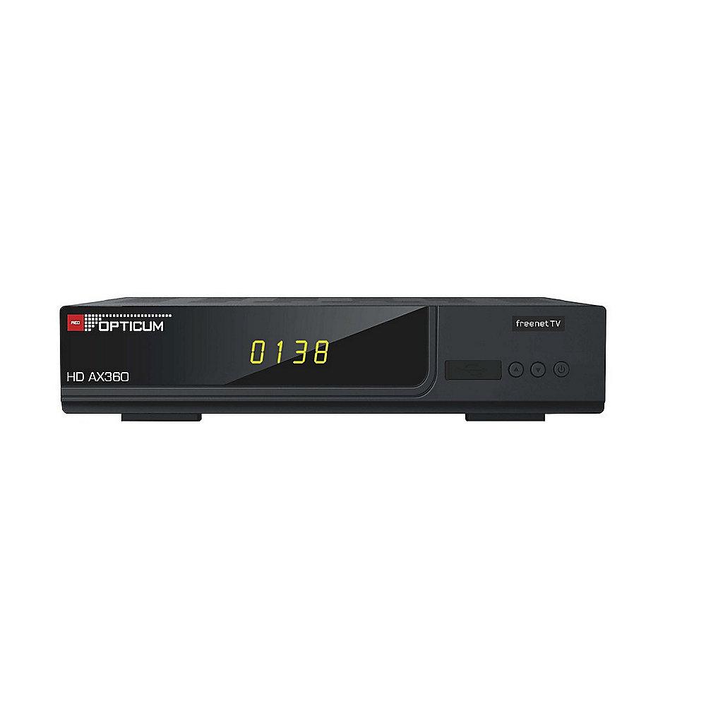 OPTICUM AX 360 Receiver Freenet TV DVB-T2 HD PVR