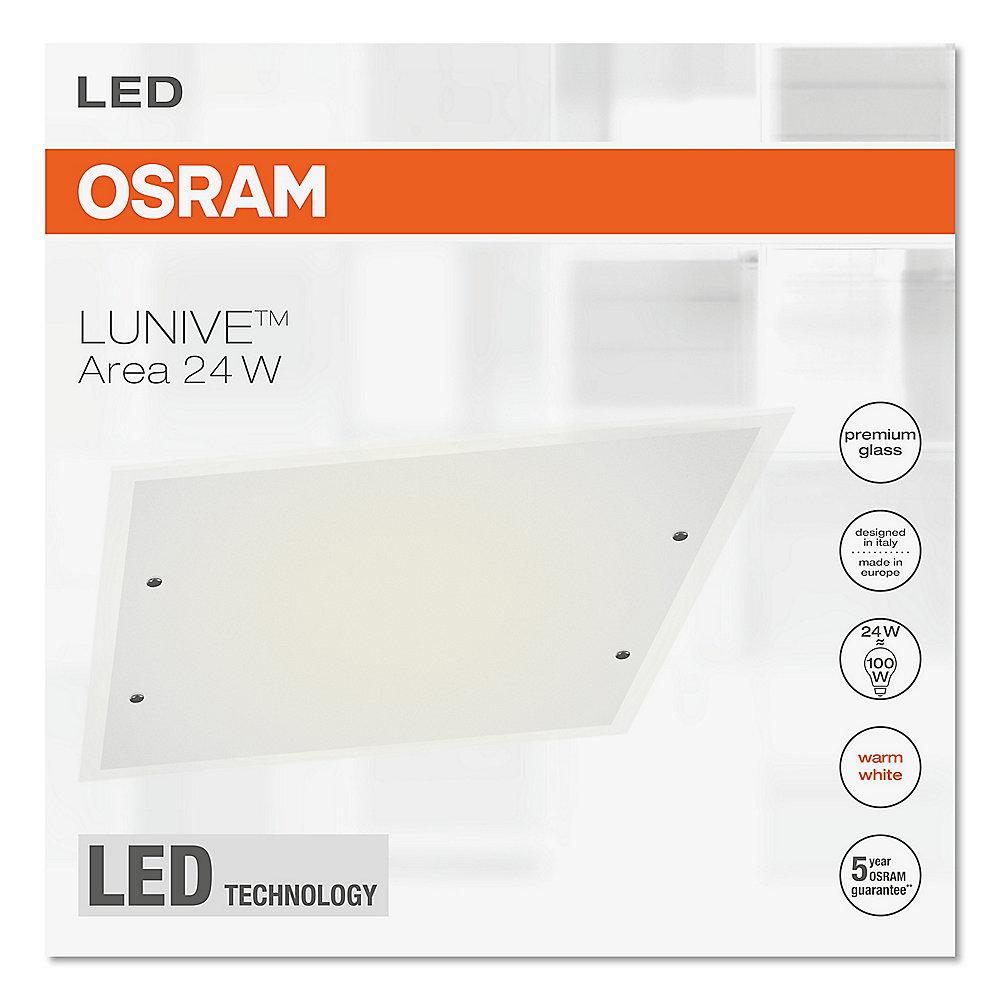 Osram Lunive Area LED-Wand-/ Deckenleuchte 40 x 40 cm weiß