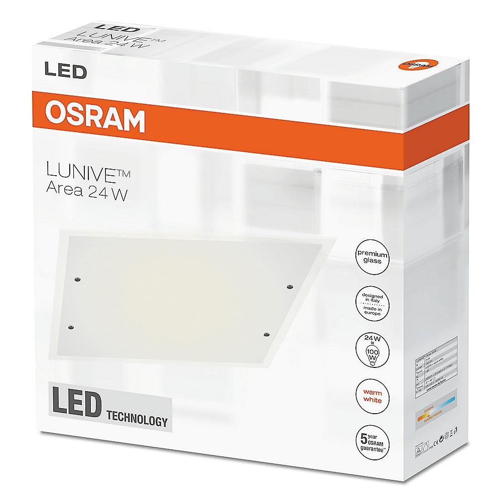 Osram Lunive Area LED-Wand-/ Deckenleuchte 40 x 40 cm weiß, Osram, Lunive, Area, LED-Wand-/, Deckenleuchte, 40, x, 40, cm, weiß