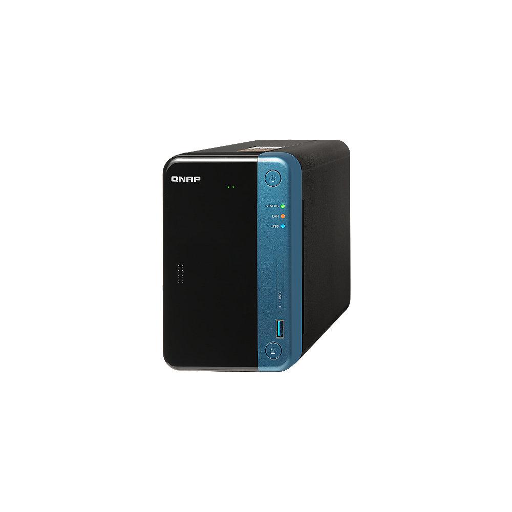 QNAP TS-253Be-2G NAS System 2-Bay 20TB inkl. 2x 10TB WD RED WD100EFAX