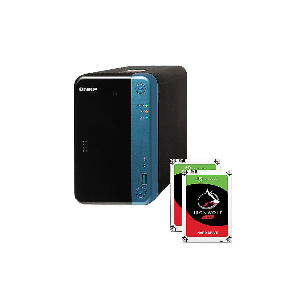 QNAP TS-253Be-2G NAS System 2-Bay 2TB inkl. 2x 1TB Seagate ST1000VN002, QNAP, TS-253Be-2G, NAS, System, 2-Bay, 2TB, inkl., 2x, 1TB, Seagate, ST1000VN002