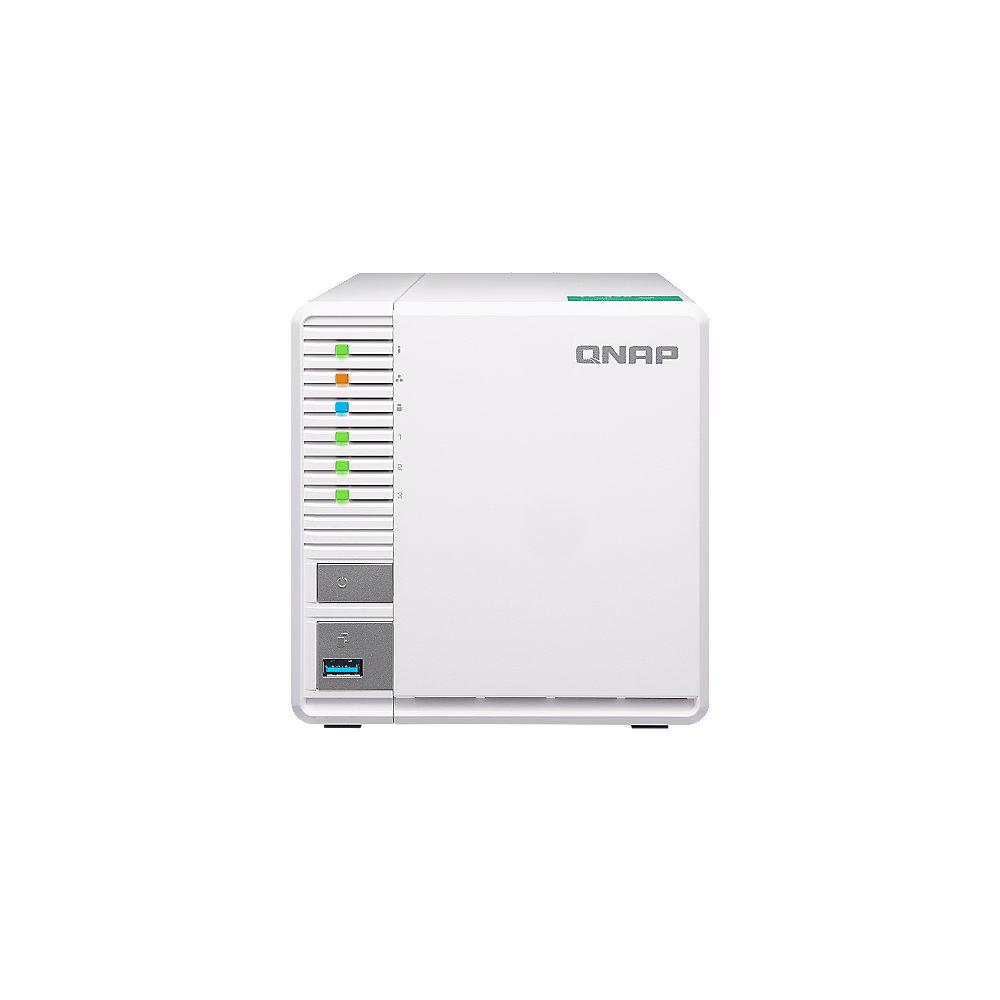 QNAP TS-328 NAS System 3-Bay 3TB inkl. 3x 1TB Seagate ST1000VN002