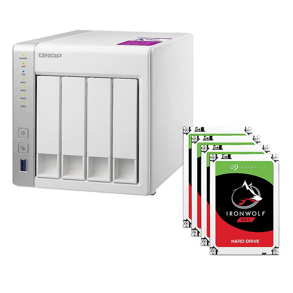 QNAP TS-431P2-1G NAS System 4-Bay 24TB inkl. 4x 6TB Seagate ST6000VN0033, QNAP, TS-431P2-1G, NAS, System, 4-Bay, 24TB, inkl., 4x, 6TB, Seagate, ST6000VN0033