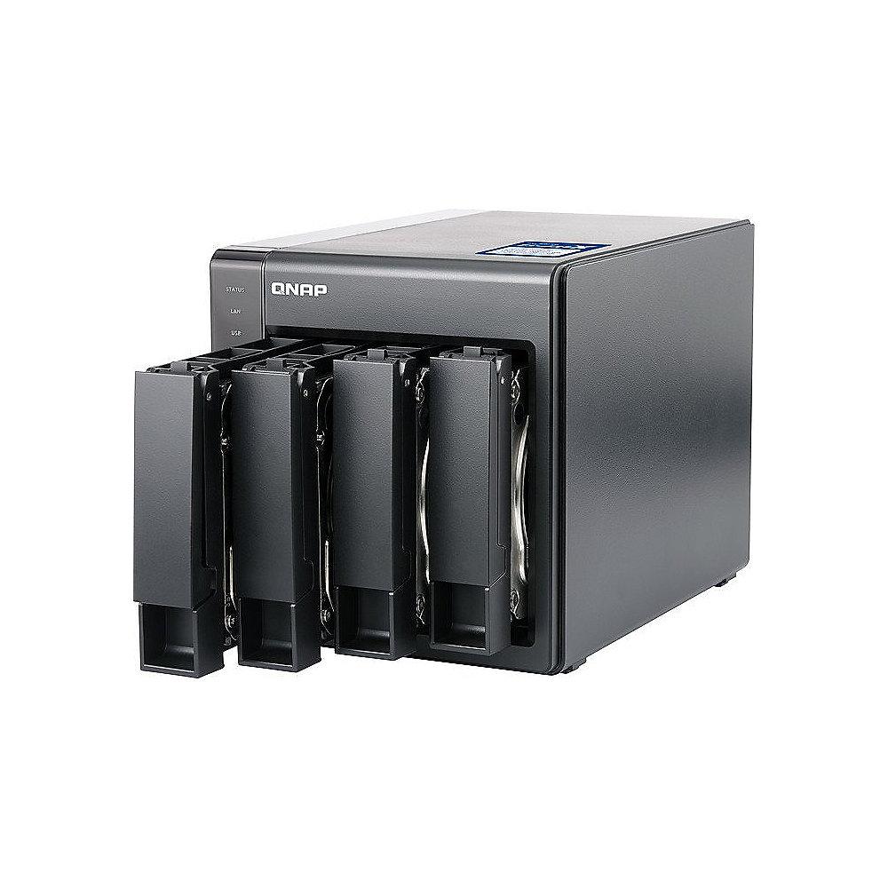 QNAP TS-431X-8G NAS System 4-Bay 16TB inkl. 4x 4TB WD RED WD40EFRX