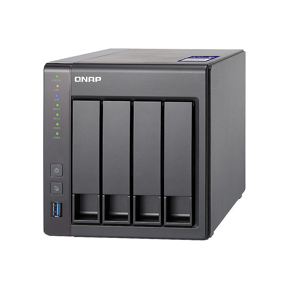 QNAP TS-431X2-2G NAS System 4-Bay 24TB inkl. 4x 6TB WD RED WD60EFRX, QNAP, TS-431X2-2G, NAS, System, 4-Bay, 24TB, inkl., 4x, 6TB, WD, RED, WD60EFRX