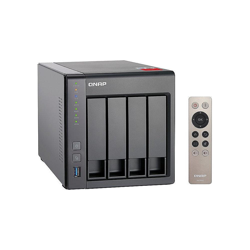 QNAP TS-451  NAS System (2GB RAM) 16TB inkl. 4x 4TB WD RED WD40EFRX, QNAP, TS-451, NAS, System, 2GB, RAM, 16TB, inkl., 4x, 4TB, WD, RED, WD40EFRX