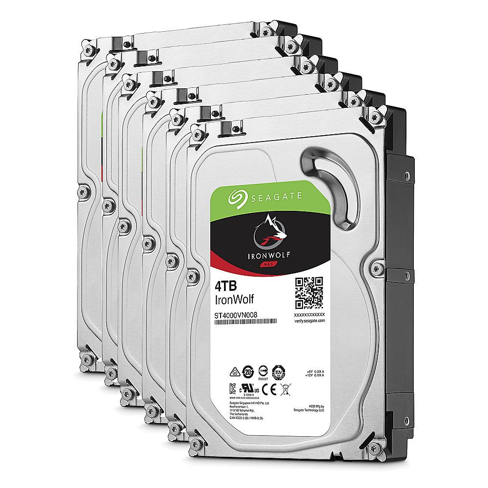 QNAP TS-653B-4G NAS System 6-Bay 24TB inkl. 6x 4TB Seagate ST4000VN008