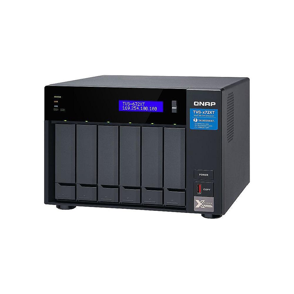 QNAP TVS-672XT-I3-8G NAS System 6-Bay